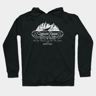 The Ludlow Ranch, weathered board distressed Hoodie